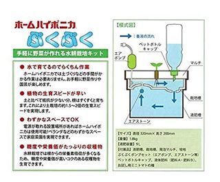 ホームハイポニカプクプク 水耕栽培キット　040613の画像 3枚目