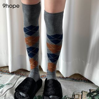 argyle knee-over socks 9hope（キムアホップ）のサムネイル画像 2枚目