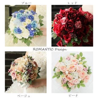 ブーケ　ブートニア2点セット ROMANTIC（ロマンティック）のサムネイル画像 3枚目