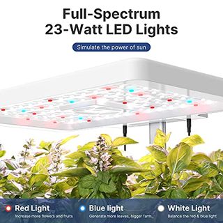 水耕栽培キット　植物育成LEDライト付きの画像 3枚目