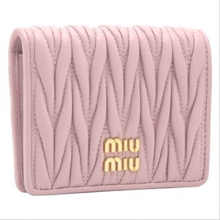 マテラッセレザー 財布 miumiuのサムネイル画像 2枚目