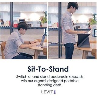 Levit8 スタンディング用折り畳みデスクの画像 2枚目