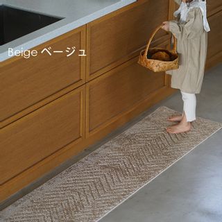 サスティナブル素材の軽量・洗えるマット サスティナブルコニファーの画像 1枚目