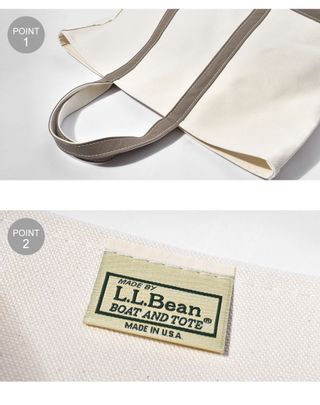 L.L.Bean ボート アンド トート ラージ L.L.Bean（エルエルビーン）のサムネイル画像 4枚目