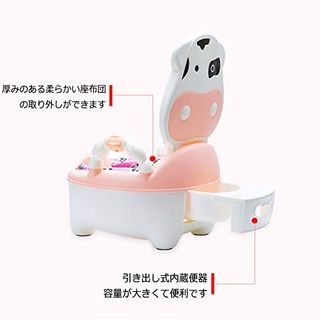 ベビー トレーニング おまる 便座+チェア+ステップ 3WAY Angelcareのサムネイル画像 4枚目