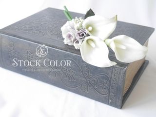 コサージュ＊カラーリリィ・M【No.039】 STOCK COLORのサムネイル画像 2枚目