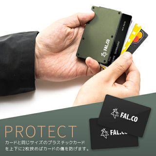 MINIMALLET （ミニマレット） -Minimalist Wallet Card Case Money Clip-の画像 2枚目