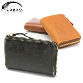 L字ファスナー折財布 CORBO.のサムネイル画像 1枚目