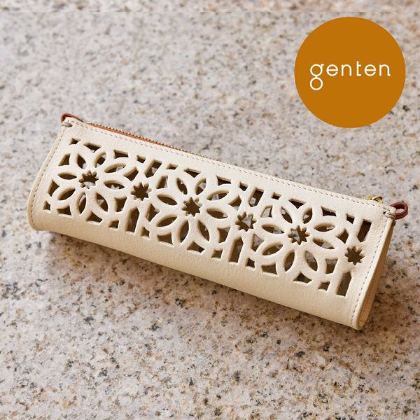 【WEB限定カラー】カットワーク ペンケース genten（ゲンテン）のサムネイル画像 1枚目