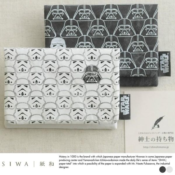 SIWA Star Wars TM 紙和 耐水和紙製 名刺入れ スターウォーズ 株式会社 大直のサムネイル画像 1枚目