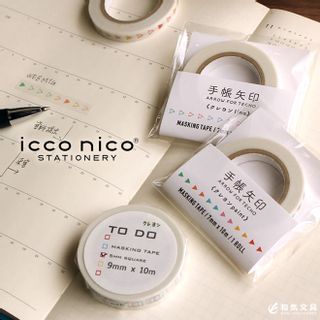 クレヨン マスキングテープ icco nicoのサムネイル画像 1枚目