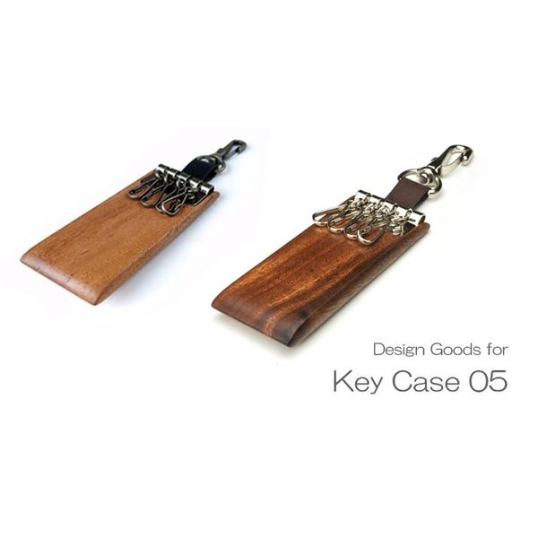 key case05 木製キーケースの画像