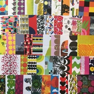 marimekko ポストカード 9枚セットの画像 2枚目