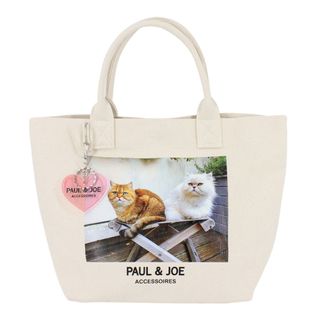 ミニトート キャンバス・フォトプリント PJA-B752 PAUL & JOE ACCESSOIRES（ポール アンド ジョー アクセソワ）のサムネイル画像 2枚目