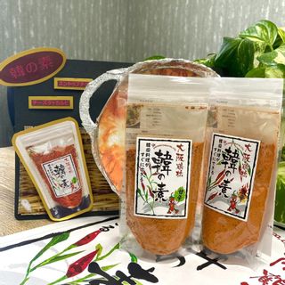 大阪鶴橋！万能調味料 韓の素/100g アンカー商事のサムネイル画像 1枚目