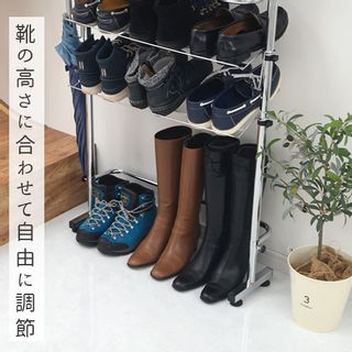 つっぱり式シューズラック ぼん家具のサムネイル画像 3枚目