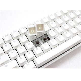 Ducky One 2 Mini Pure White RGB 60% version 赤軸の画像 3枚目