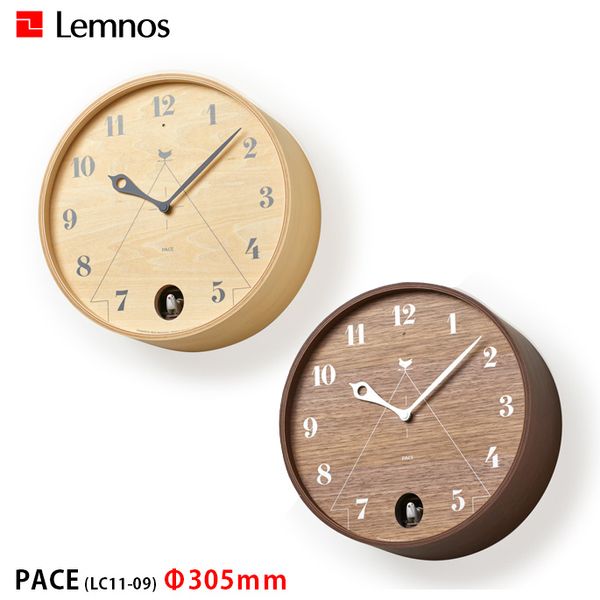 Lemnos パーチェ PACE LC11-09 ハト時計の画像