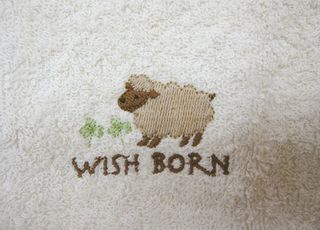 オーガニックコットン バスローブ WISH BORN（ウィッシュボーン）のサムネイル画像 2枚目