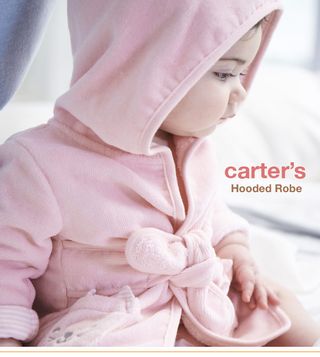 フード付きバスローブ Carter's（カーターズ）のサムネイル画像 2枚目