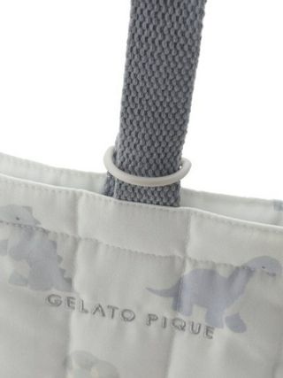 【ONLINE限定】ぬいぐるみ柄シューズバッグ gelato pique(ジェラートピケ）のサムネイル画像 4枚目