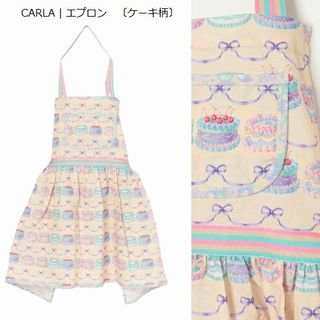 CARLA | エプロン　ケーキ柄の画像 1枚目