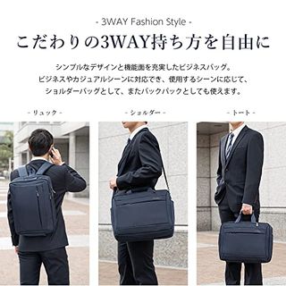  3wayビジネスバッグの画像 2枚目