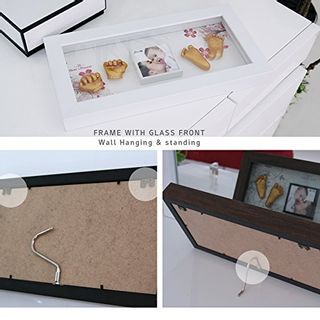 赤ちゃん手形足形 WHITE FRAMEで3DプリントDIYキット　(WH-3-ピアノの森) MomsPresentのサムネイル画像 3枚目