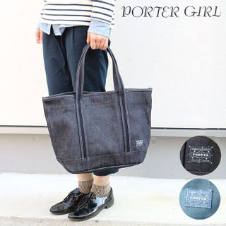 ガールボーイフレンド トートデニム PORTER GIRL（ポーターガール）のサムネイル画像 1枚目