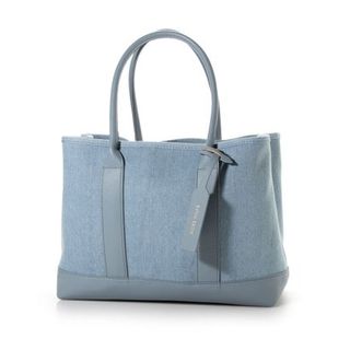 パーテーションキャンバストートバッグL (DENIM)の画像 1枚目