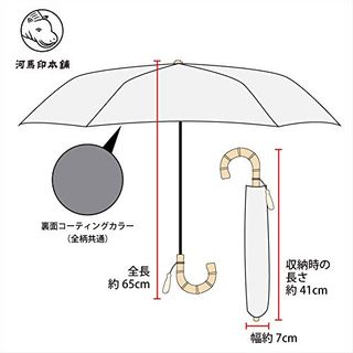 2段ミニ折りたたみ 晴雨兼用日傘  株式会社小川のサムネイル画像 4枚目