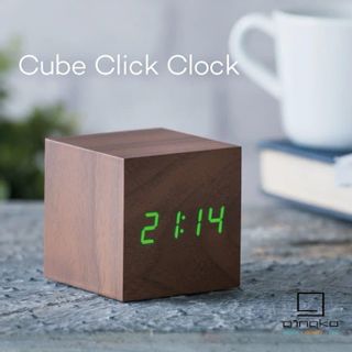 Cube Click Clock（キューブクリッククロック） Gingko Design（ギンコーデザイン）のサムネイル画像 1枚目