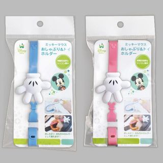 おしゃぶり＆トイホルダー  ミッキーマウス 錦化成のサムネイル画像 1枚目