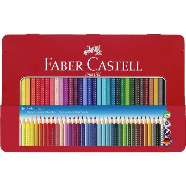 カラーグリップ水彩色鉛筆 FABER-CASTELL（ファーバーカステル）のサムネイル画像 1枚目