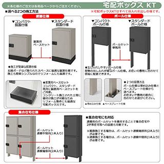 宅配ボックスKT スタンダード 8KCD02の画像 3枚目