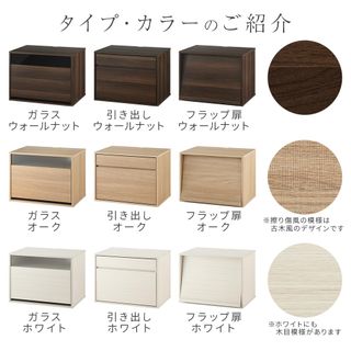 キューブボックス ガラスタイプの画像 2枚目