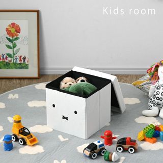 miffy Storage stool  ワイエムワールドのサムネイル画像 4枚目