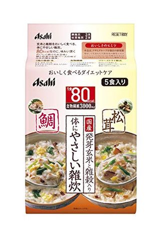 体にやさしい鯛＆松茸雑炊 アサヒグループ食品のサムネイル画像