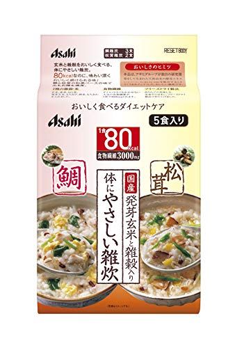 体にやさしい鯛＆松茸雑炊 アサヒグループ食品のサムネイル画像 1枚目