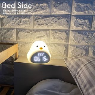 HIYOKO NIGHT LIGHT ALARM CLOCKの画像 2枚目