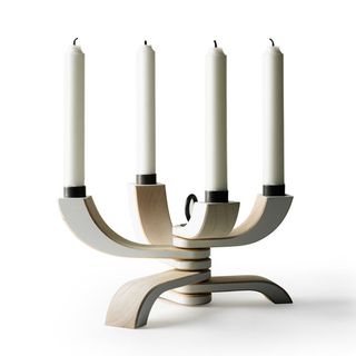 Nordic Light Candleholder 4arms white(ノルディックライトキャンドルホルダー)の画像 2枚目