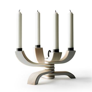 Nordic Light Candleholder 4arms white(ノルディックライトキャンドルホルダー）の画像 2枚目