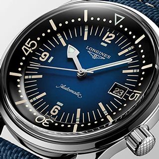 Heritage Legend Diver Blu Watch  blu automatico acciaio L3.774.4.90.2 LONGINES(ロンジン)のサムネイル画像 3枚目