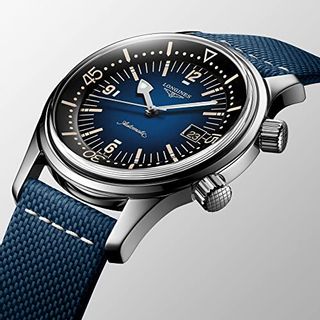 Heritage Legend Diver Blu Watch  blu automatico acciaio L3.774.4.90.2 LONGINES(ロンジン)のサムネイル画像 2枚目