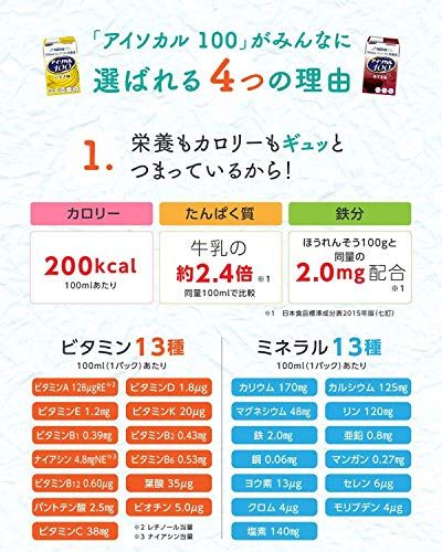 アイソカル 100 コーヒー ネスレ日本 のサムネイル画像 2枚目