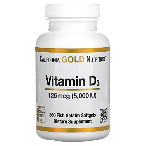 California Gold Nutrition ビタミンD3の画像