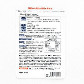 E-TABLET BURNER 日本新薬ヘルスケアのサムネイル画像 2枚目