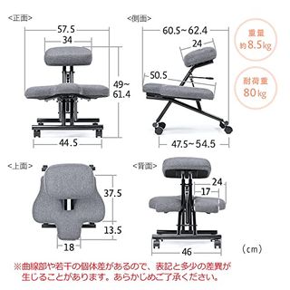  エルゴノミクス キャスター付き EEX-CHB03 イーサプライのサムネイル画像 3枚目