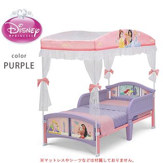 ディズニー プリンセス キャノピー付き 子供用ベッド Delta （デルタ） のサムネイル画像 4枚目