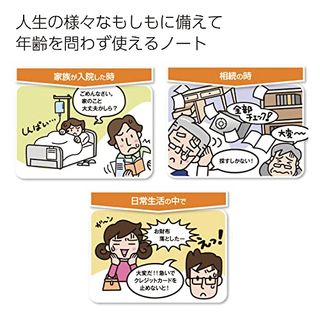 もしもの時に役立つノート コクヨ のサムネイル画像 3枚目